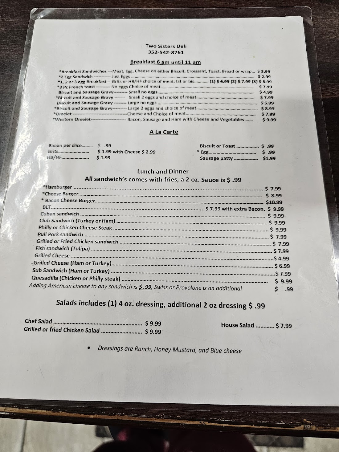 Two Sister's Deli